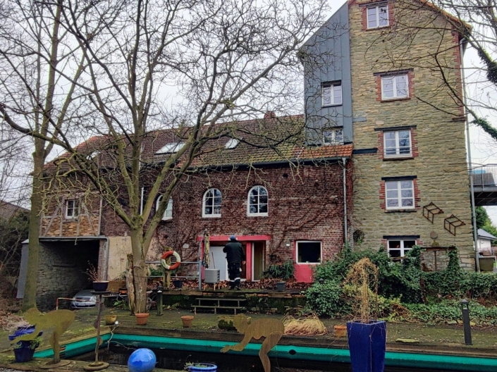 Außenansicht der alten Wassermuehle